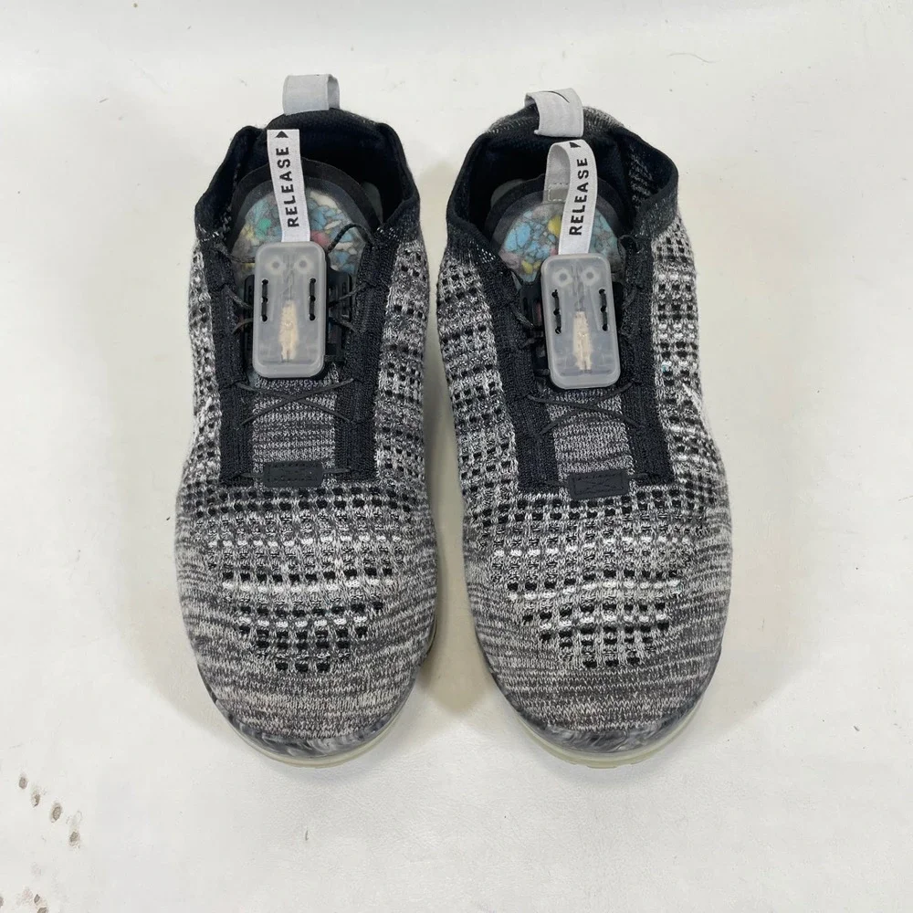 Nike Air Vapormax 2020 FK FlyEase Black White Grey CJ4069-004 Kids 7Y 8.5W